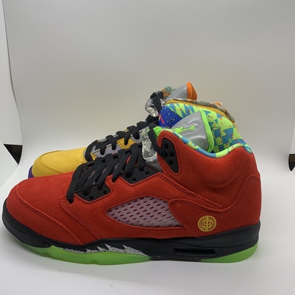 NIB Jordan 5 “What The” Size 7Y Brand New - Picture 2 of 7
